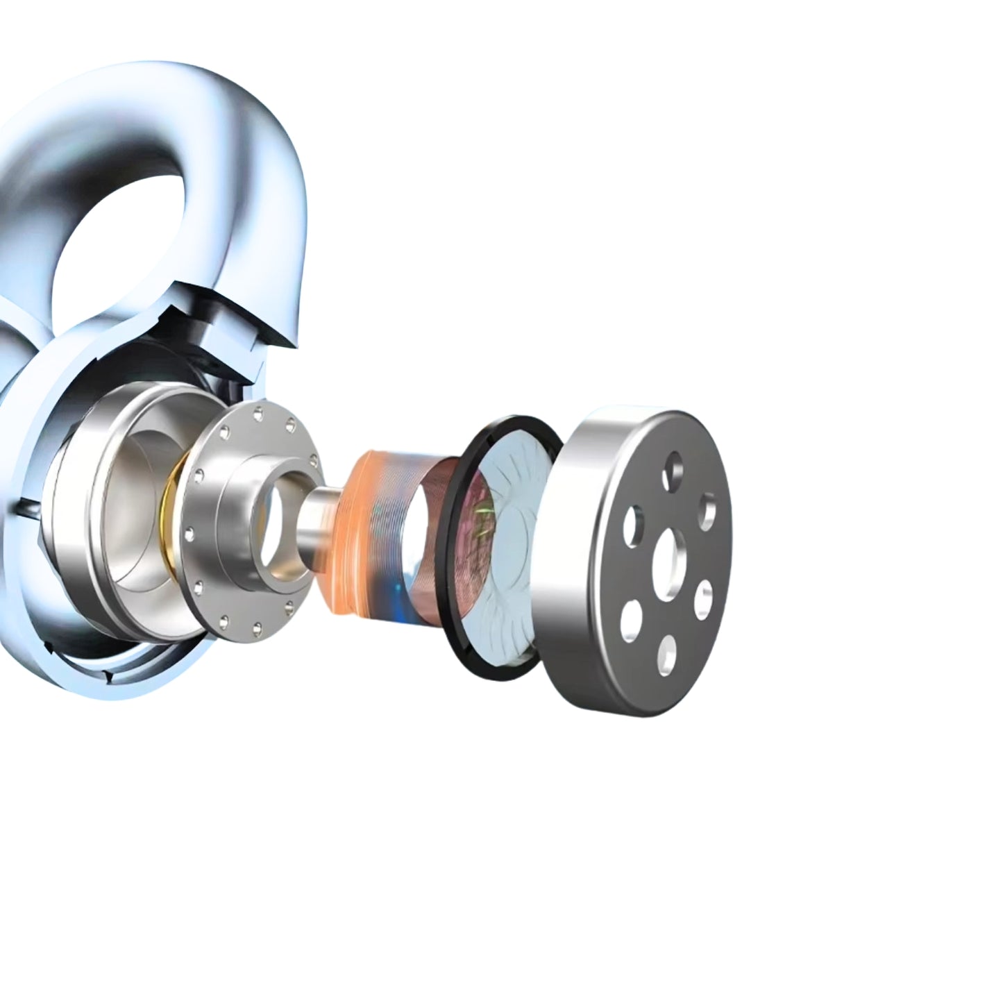 AIR Active 3.0 White Sport Earbuds (Open Ear True Wireless Headphones) - Friendie Pty Ltd