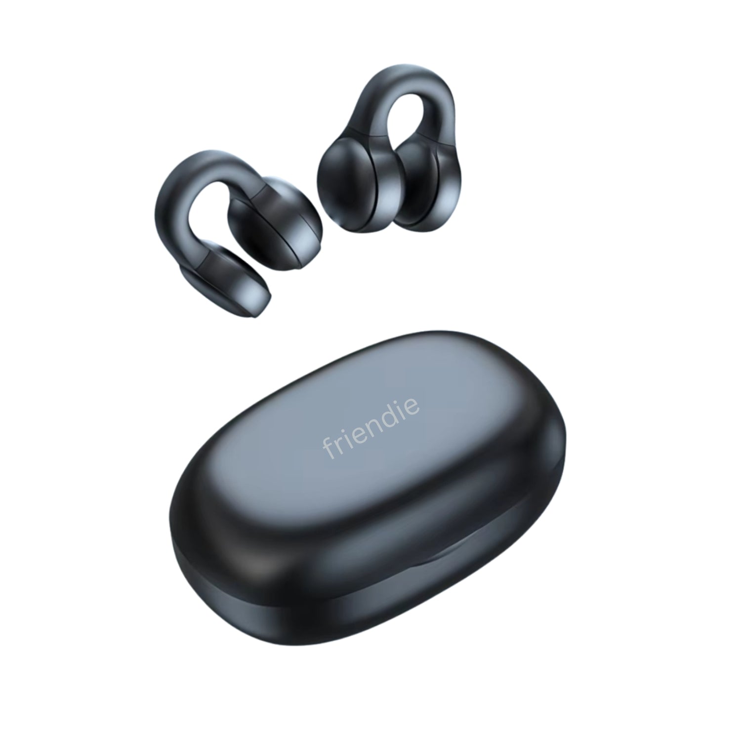 AIR Active 3.0 Matte Black Sport Earbuds (Open Ear True Wireless Headphones) - Friendie Pty Ltd