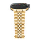 Stainless Steel Link Bracelet Band - The Perth in Gold - Compatible with Apple Watch Size 38mm to 41mm - Friendie Pty Ltd