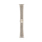 Stainless Steel Link Bracelet Band - The Perth in Silver - Compatible with Apple Watch Size 38mm to 41mm - Friendie Pty Ltd