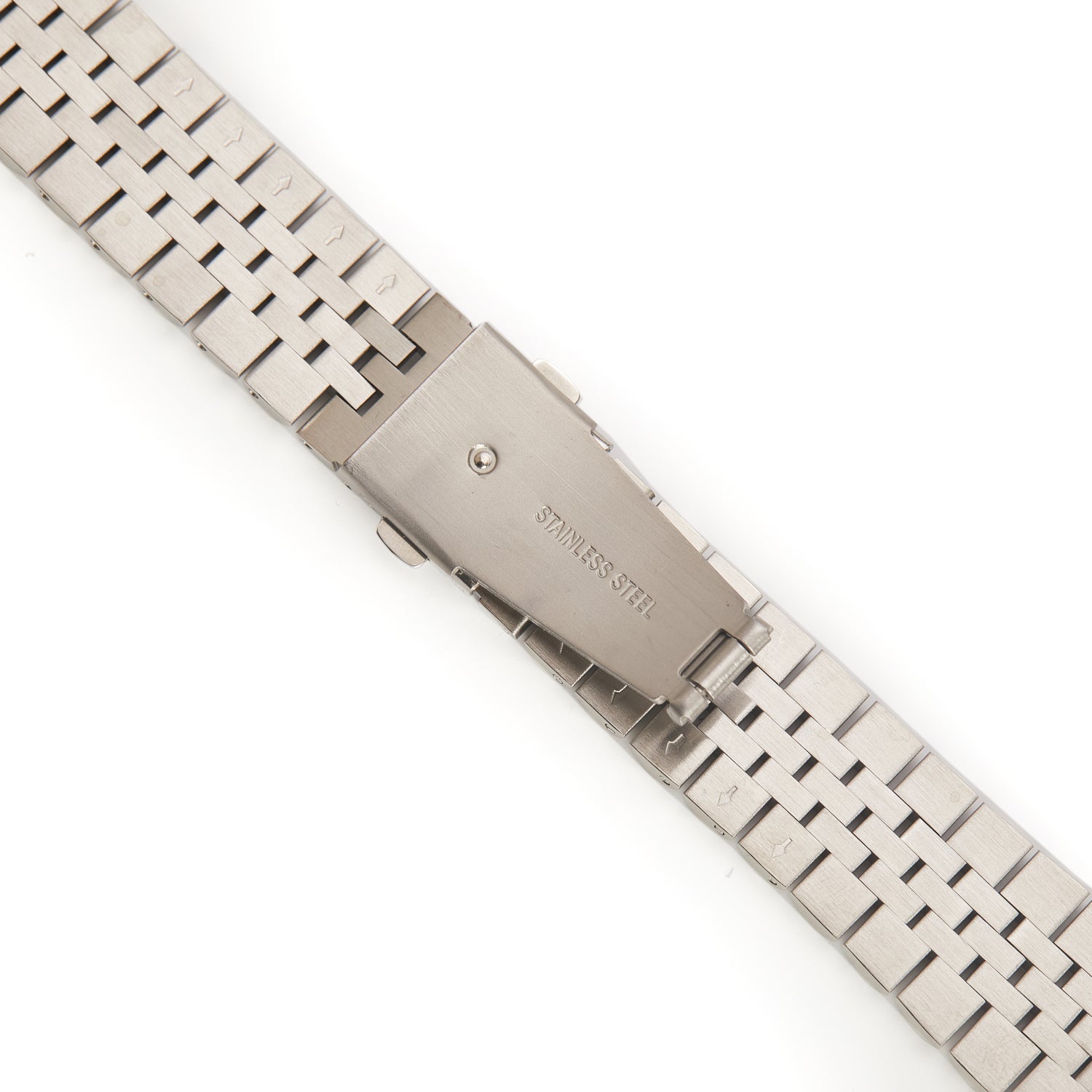 Stainless Steel Link Bracelet Band - The Perth in Silver - Compatible with Apple Watch Size 38mm to 41mm - Friendie Pty Ltd
