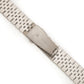 Stainless Steel Link Bracelet Band - The Perth in Silver - Compatible with Apple Watch Size 42mm to 45mm - Friendie Pty Ltd