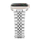 Stainless Steel Link Bracelet Band - The Perth in Silver - Compatible with Apple Watch Size 38mm to 41mm - Friendie Pty Ltd