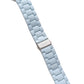 Resin Link Bracelet Band Small - The Sydney Beaches - Bronte (Blue) - Compatible with Apple Watch Size 42mm to 45mm - Friendie Pty Ltd
