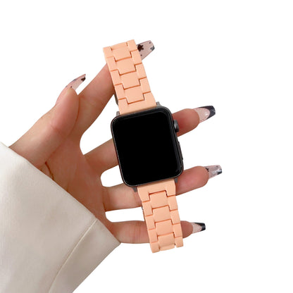 Resin Link Bracelet Band Small - The Sydney Beaches - Coogee (Orange) - Compatible with Apple Watch Size 42mm to 45mm - Friendie Pty Ltd