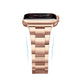 Stainless Steel Link Bracelet Band - The Sydney in Rose Gold - Compatible with Apple Watch Size 38mm to 41mm - Friendie Pty Ltd