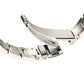 Stainless Steel Link Bracelet Band - The Sydney in Titanium Large - Compatible with Apple Watch Size 42mm to 45mm - Friendie Pty Ltd