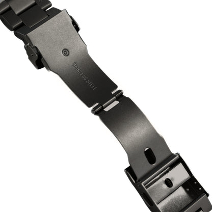 Stainless Steel Link Bracelet Band (Ultra) – The Sydney Ultra in Black – Compatible with Apple Watch Ultra (Friendie size Large) - Friendie Pty Ltd