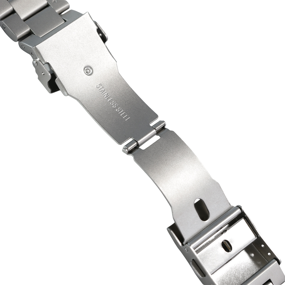 Stainless Steel Link Bracelet Band (Ultra) – The Sydney Ultra in Silver – Compatible with Apple Watch Ultra (Friendie size Large) - Friendie Pty Ltd