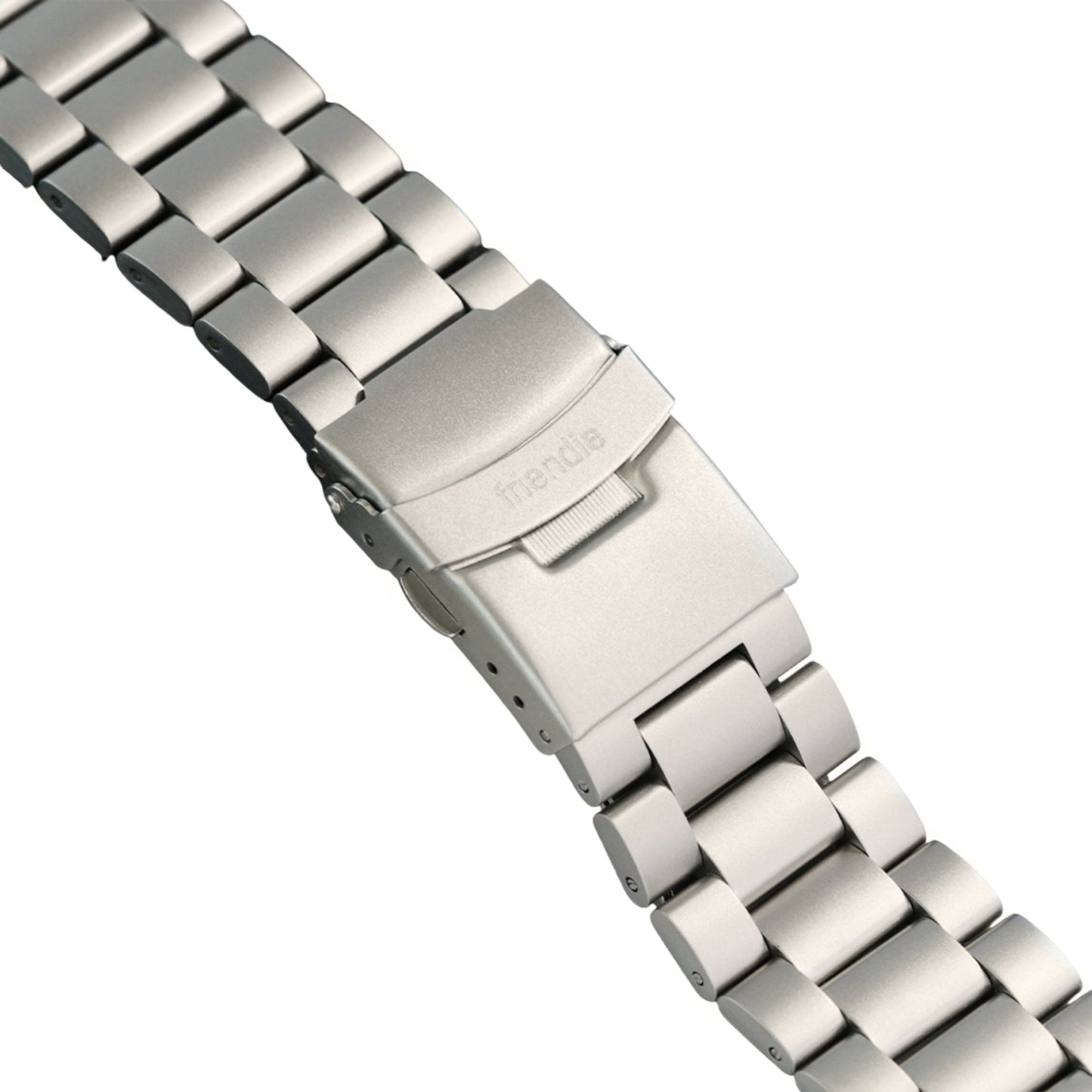 Stainless Steel Link Bracelet Band (Ultra) – The Sydney Ultra in Titanium – Compatible with Apple Watch Ultra (Friendie size Large) - Friendie Pty Ltd