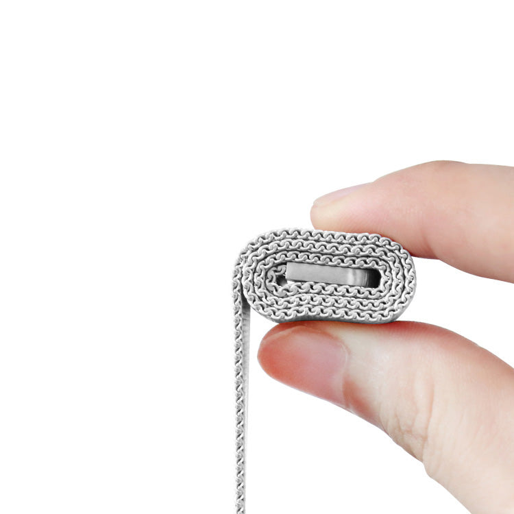 Stainless Steel Link Woven Mesh Infinite Loop Band - The Melbourne - Compatible with Apple Watch - Friendie Pty Ltd